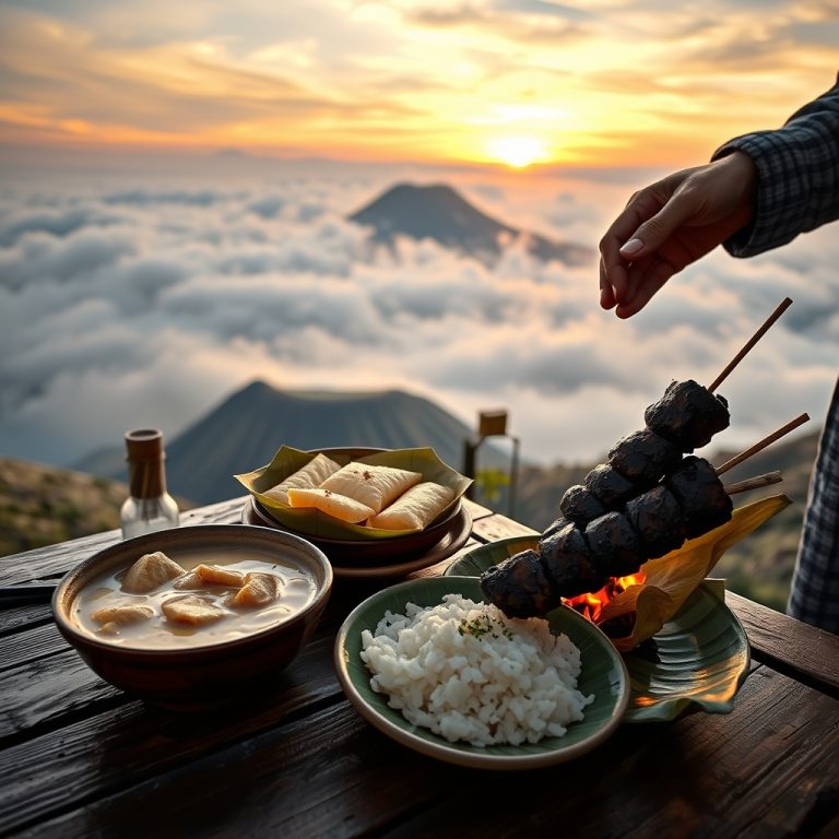 Mists and Memories: The Culinary Tapestry of Bromo’s Whispering Plateaus