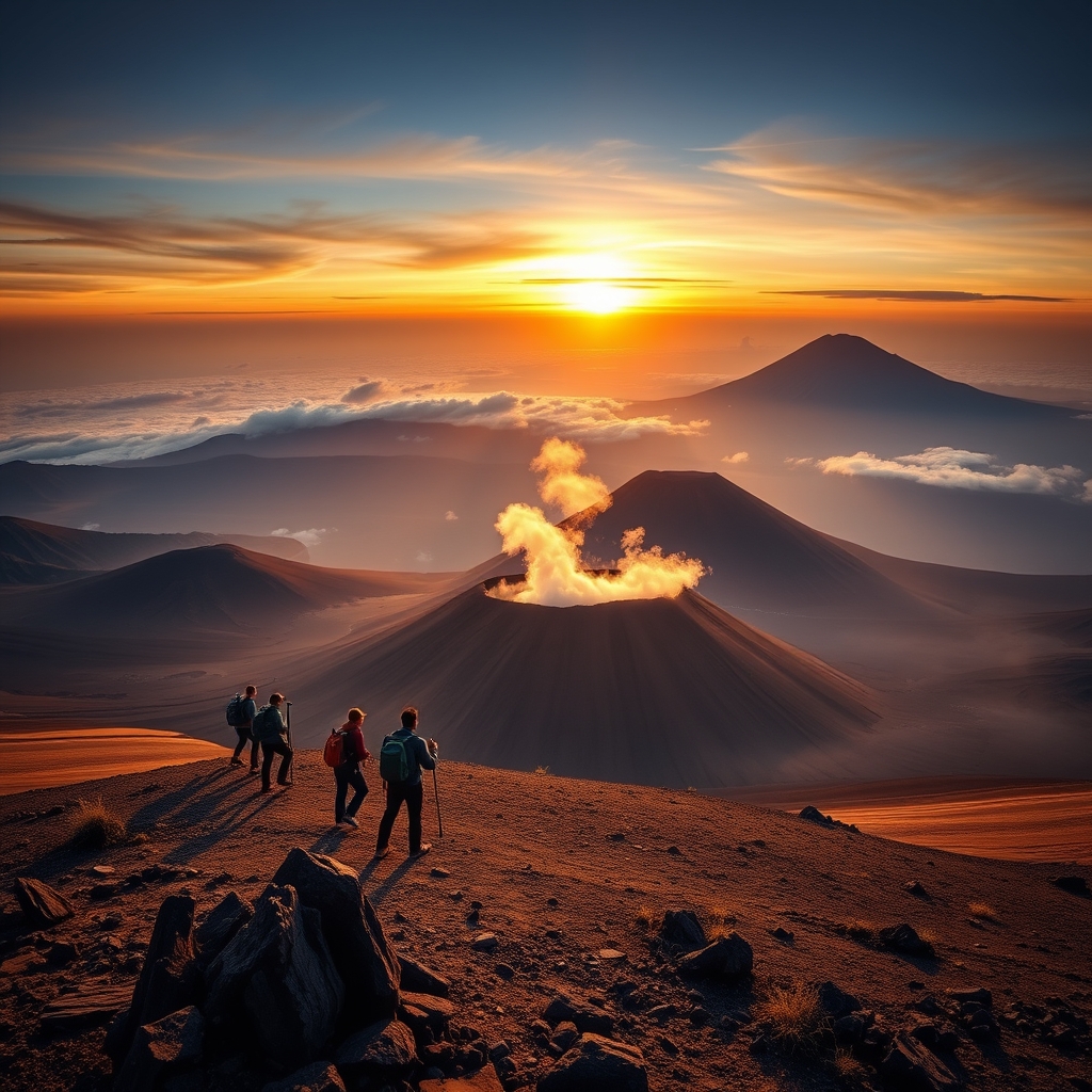Chasing Dawn: An Immersive Sunrise Trekking Experience at Mount Bromo