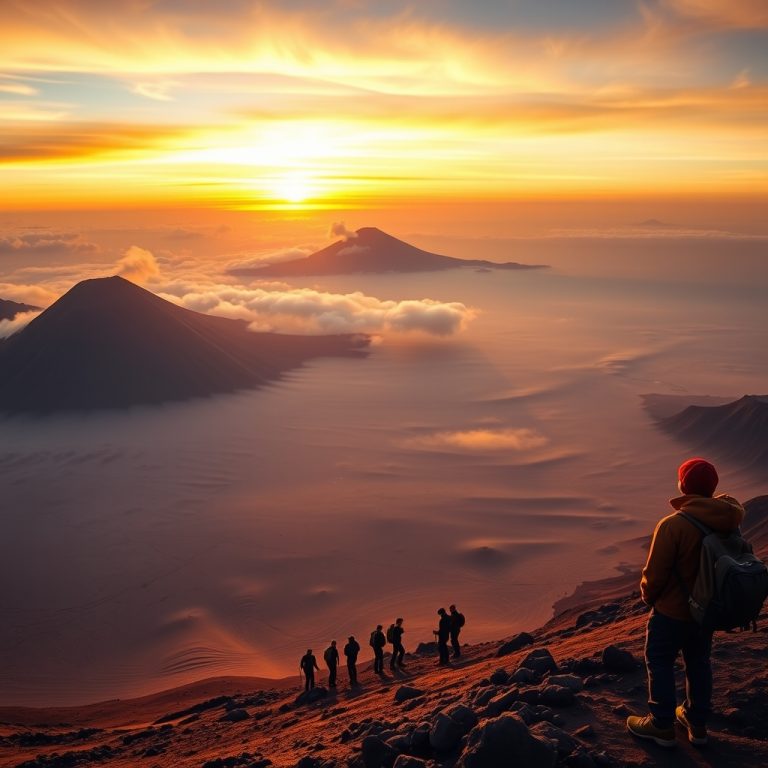 Chasing the Dawn: An Immersive Sunrise Trekking Experience at Mount Bromo
