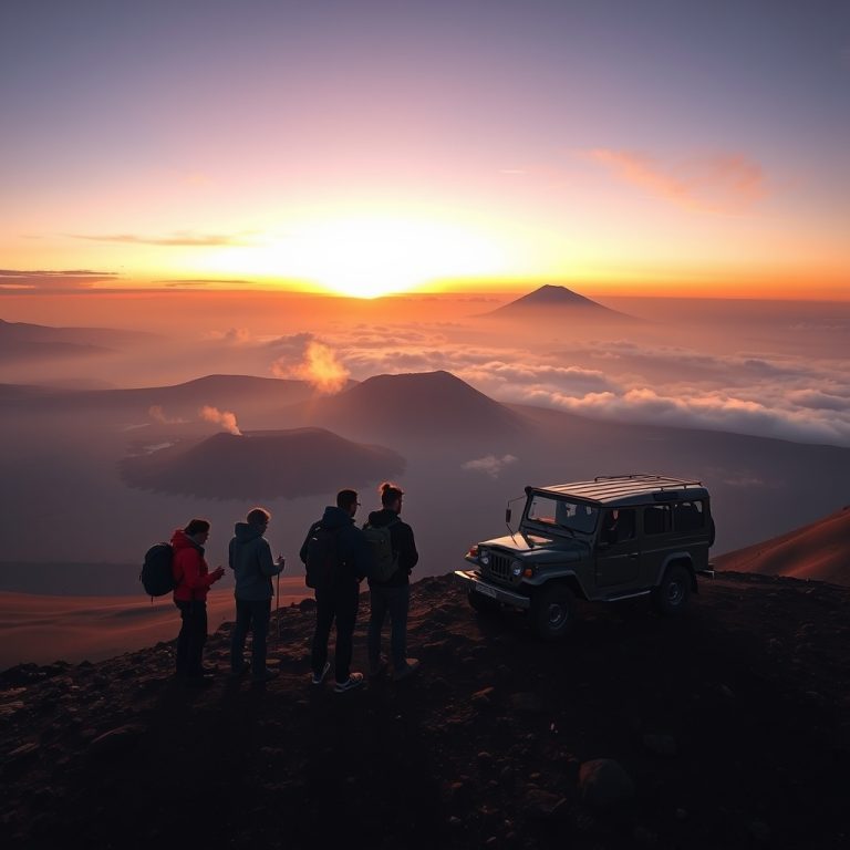 Golden Mornings and Sacred Peaks: Crafting the Ultimate Sunrise Trekking Experience at Mount Bromo