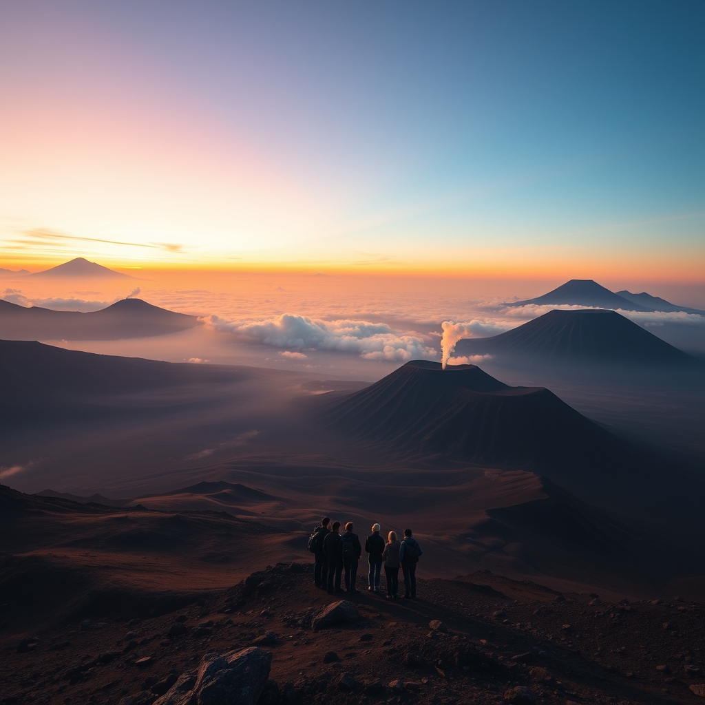 Shadows and Light: A Sunrise Trekking Narrative Through Mount Bromo’s Ever-Changing Terrain