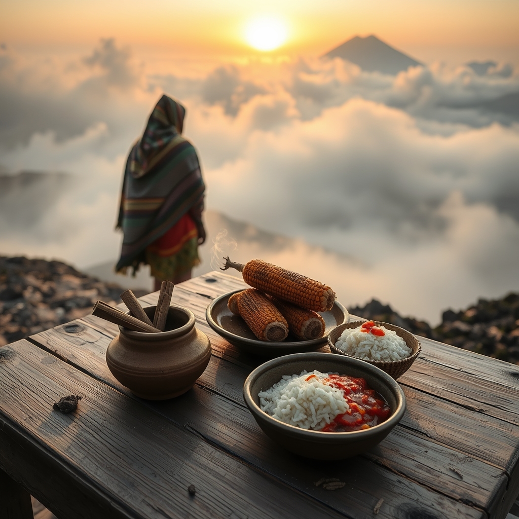 The Dance of Mist and Maize: A Highland Rhapsody in East Java’s Culinary Whispers