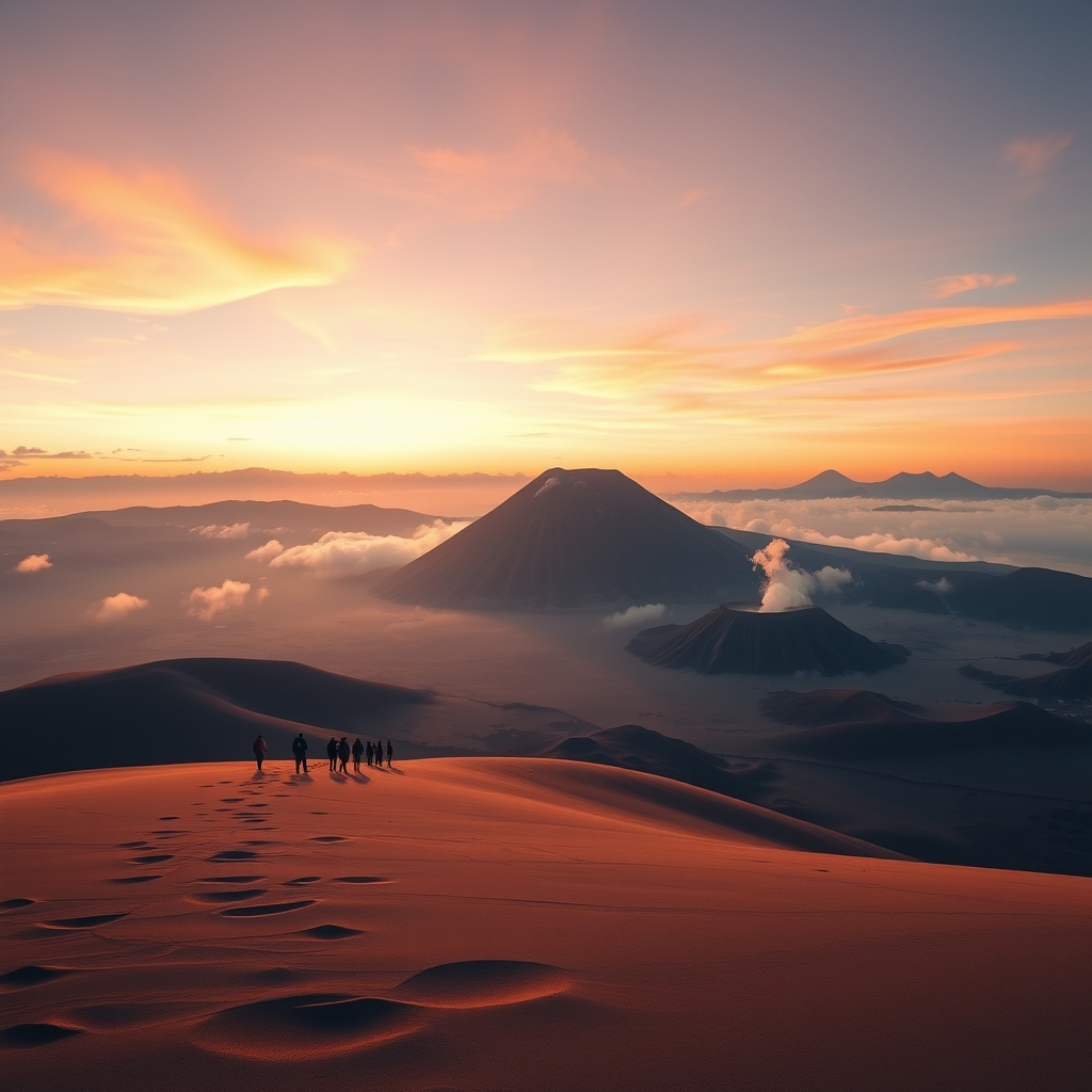 Chasing the First Light: An Immersive Sunrise Trek Through Mount Bromo’s Volcanic Majesty