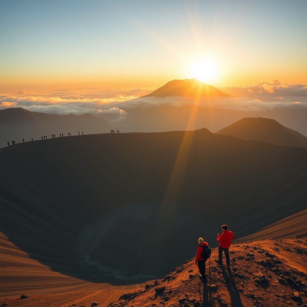 The Dawn’s Embrace: A Sunrise Trekking Journey Through Mount Bromo’s Volcanic Majesty