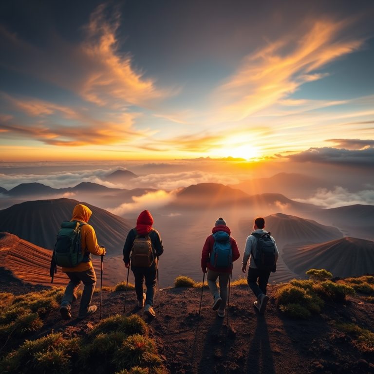 The Volcanic Dawn: A Sunrise Trek Through Mount Bromo and Tengger Semeru National Park