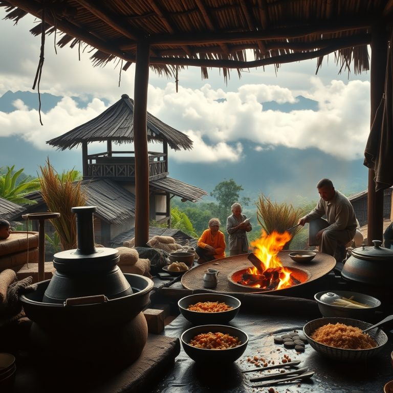 The Whispering Grains: A Culinary Reverie in East Java’s Highland Plateaus