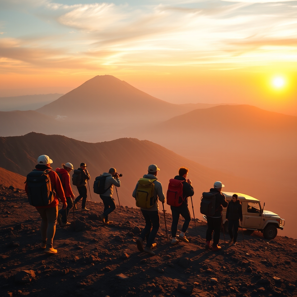 The Golden Hour Expedition: A Sunrise Trek Through Mount Bromo and Tengger Semeru National Park