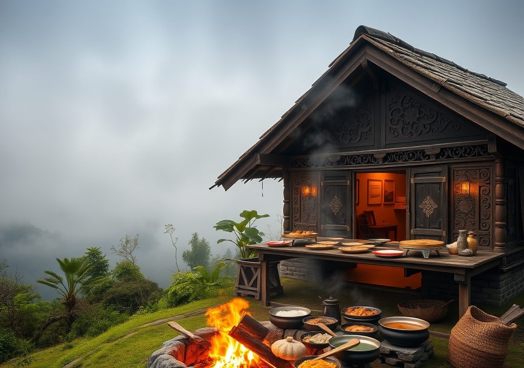 The Whispering Hearth: A Culinary Reverie in East Java’s Highland Plateaus